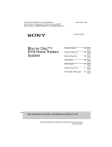 Sony BDV-EF1100 Reference guide