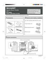 Sharp XLUR5H Operating instructions