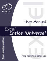 Excel Entice ‘Universe’ User manual