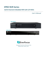 EverFocus EPRO NVR 32 Owner's manual