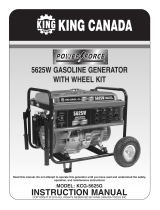 King Canada KCG-7500G User manual