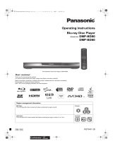 Panasonic DMPBD80 User manual