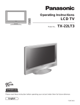 Panasonic TX22LT3 Operating instructions