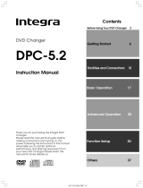 Integra DPC-5.2 User manual