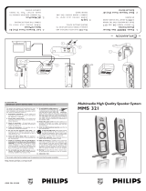 Philips MMS321/00 User manual