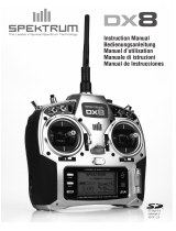 Spektrum DX8 8CH Transmitter User manual