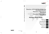 NEC PlasmaSync® 42XM2 Owner's manual