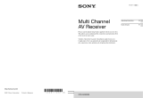 Sony STR-DA2800ES Operating instructions