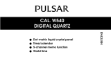 Pulsar W540 User manual