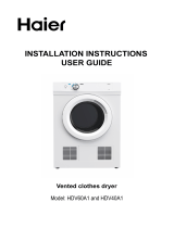 Haier HDV60A1 User manual