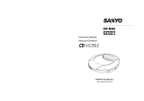 Sanyo CDP-M303 User manual