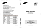 Samsung LE23R41B User manual