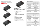 AVLink SD-4 Owner's manual