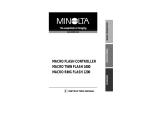 Minolta MACRO TWIN FLASH 2400 User manual
