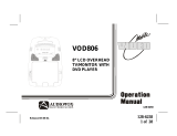 Audiovox VOD806 User manual