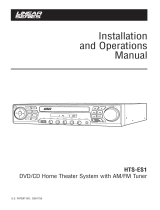 Magnadyne HTS-ES1 Owner's manual
