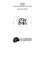 La Crosse Technology WS-8001UM User manual