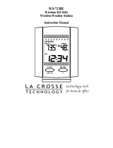 La Crosse Technology WS-7138U User manual