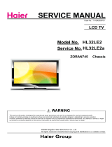 Haier HL32LE2 User manual