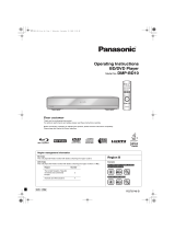 Panasonic DMPBD10 Operating instructions