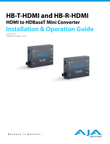 AJA HB-R-HDMI Installation and Operation Guide
