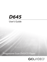 GoVideo D645 User manual