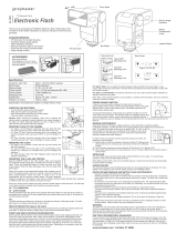 Promaster FL120 TTL Bounce Flash For Olympus Panasonic Owner's manual