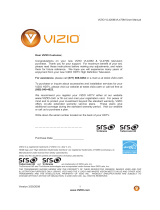 Vizio VL420M - 42in Full HDTV User manual