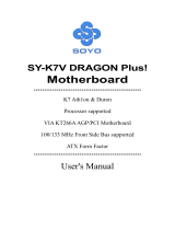 SOYO SY-K7V DRAGON Plus User manual