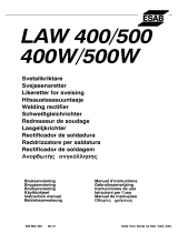 ESAB LAW 400 User manual