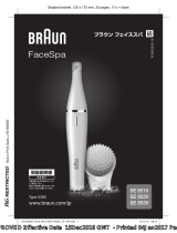 Braun SE 851V, SE 852V, SE 853V, FaceSpa User manual