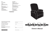 Pride Mobility Power Lift Recliner Owner's manual