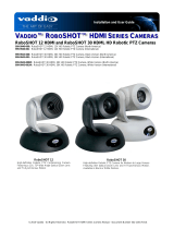 VADDIO RoboSHOT 12 HDMI Installation and User Manual