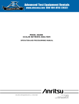 Anritsu 56100A Operation and programming manual