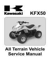 Kawasaki KFX 50 - BROCHURE 2009 User manual