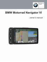 Garmin BMW Motorrad Navigator VI Owner's manual