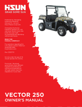 Vector HDVector250VTC User manual