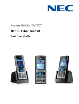 NEC I766 DECT Basic User's Manual