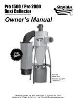 Oneida Air Systems Pro 2000 Owner's manual