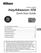 Nikon KeyMission 170 Quick start guide