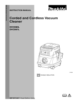 Makita DVC860 User manual