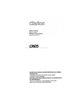 Clarion CMD5 User manual