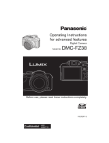 Panasonic DMCFZ38 User manual