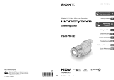 Sony HDR-HC1E User manual