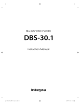 Integra DBS-30.1 Owner's manual
