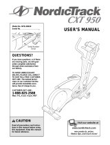 NordicTrack NTEL89010 User manual