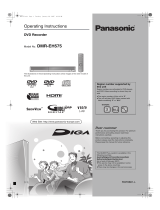 Panasonic Diga DMR-EH575 User manual