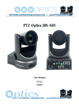 PTZOptics 20X-SDI User manual