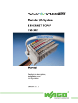 WAGO ETHERNET TCP/IP fieldbus coupler User manual