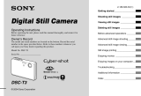 Sony DSC-T3 Operating instructions